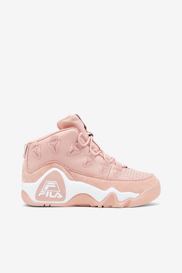 Fila Women's Grant Hill 1Official Trainers Shoe - White | UK-594VGQLAK